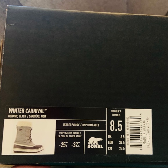 SOREL Winter Carnival Waterproof Winter Boots NEW - Picture 8 of 8